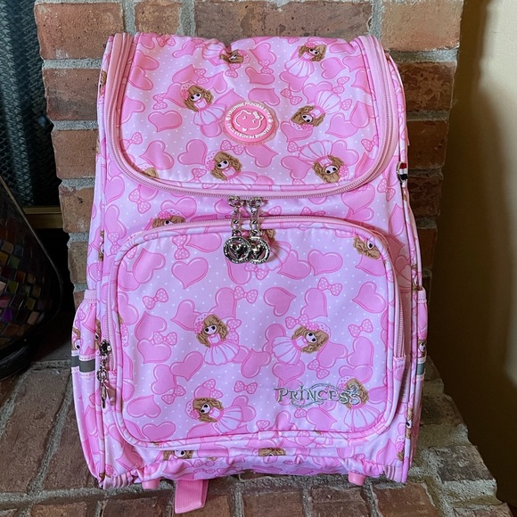NEW FollowMe Princess Style Pink Backpack - Picture 1 of 9